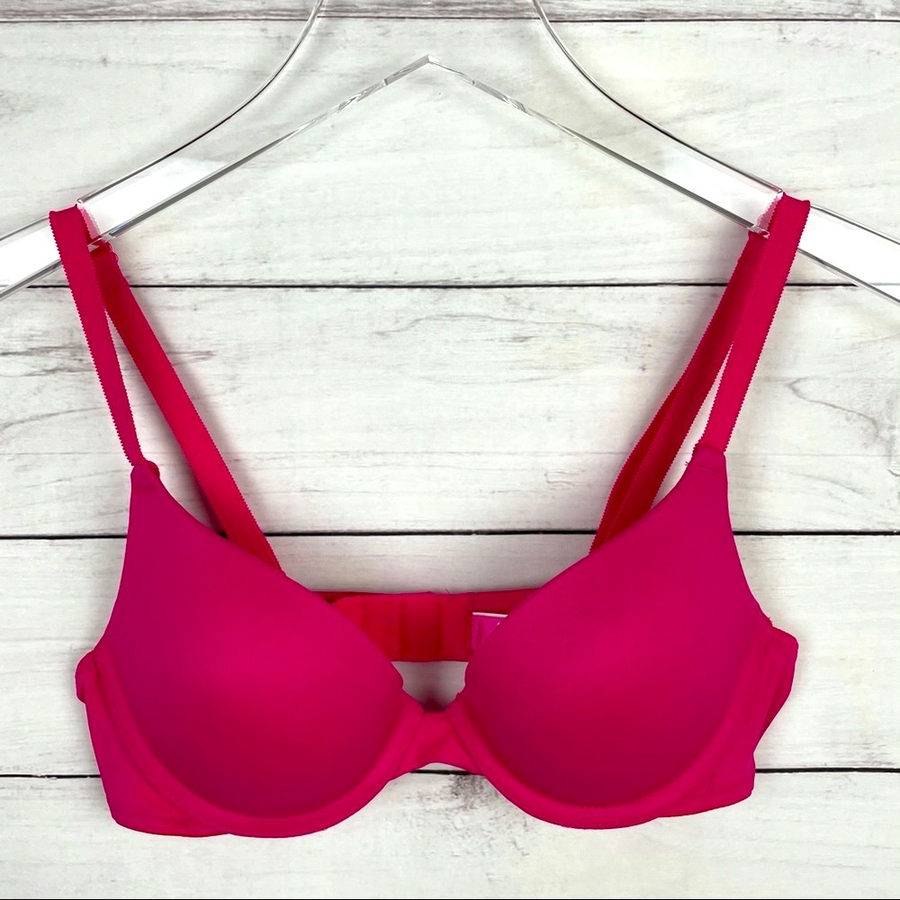PINK Victoria Secret Push-Up Bra Bundle 34A